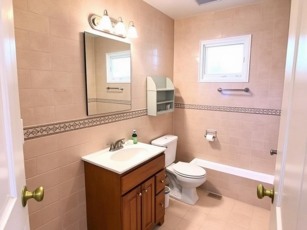 Primary bath gut renovation before
